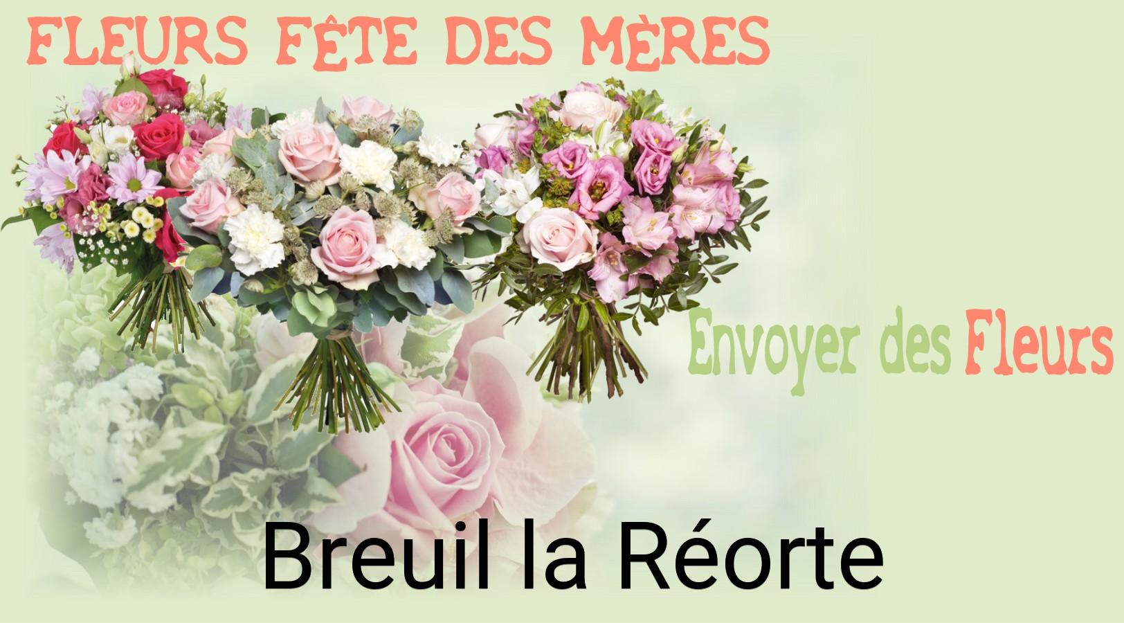 Bouquet de Fête des Mères livré à Breuil-la-Réorte